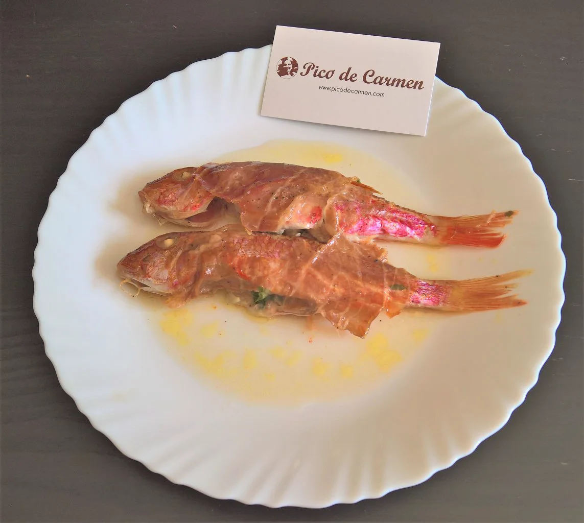 triglie al prosciutto